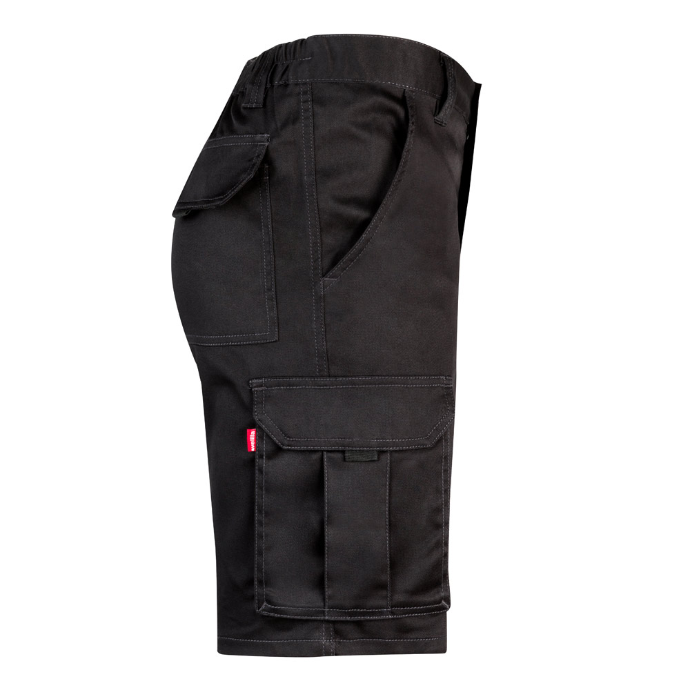 VL HEBE. Multi-pocket stretch Bermuda shorts (240g/m²), in cotton (46%), EME (38%) and polyester (16%)