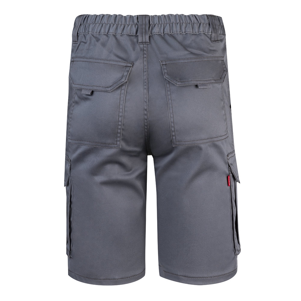 VL HEBE. Multi-pocket stretch Bermuda shorts (240g/m²), in cotton (46%), EME (38%) and polyester (16%)