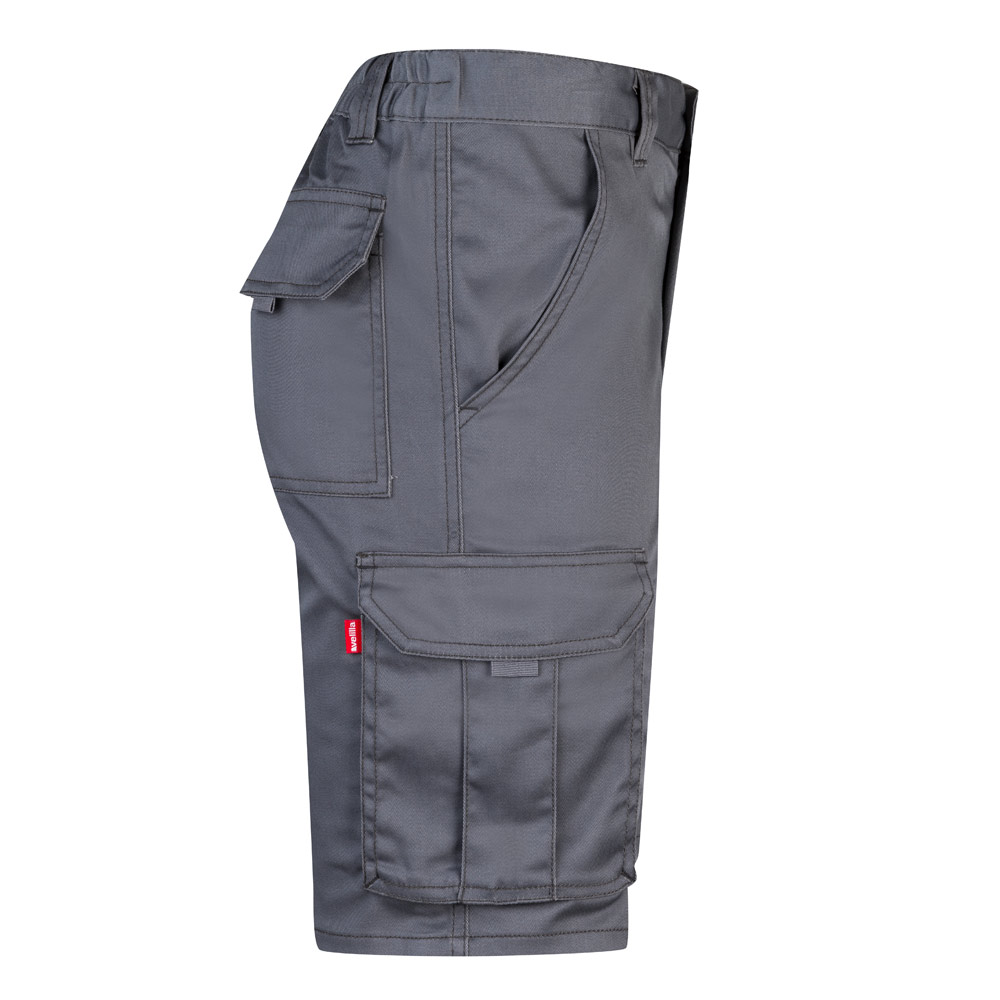 VL HEBE. Multi-pocket stretch Bermuda shorts (240g/m²), in cotton (46%), EME (38%) and polyester (16%)