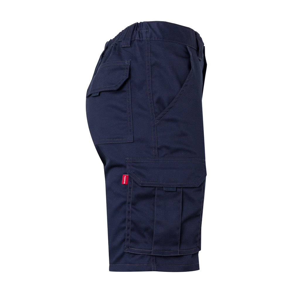 VL HEBE. Multi-pocket stretch Bermuda shorts (240g/m²), in cotton (46%), EME (38%) and polyester (16%)