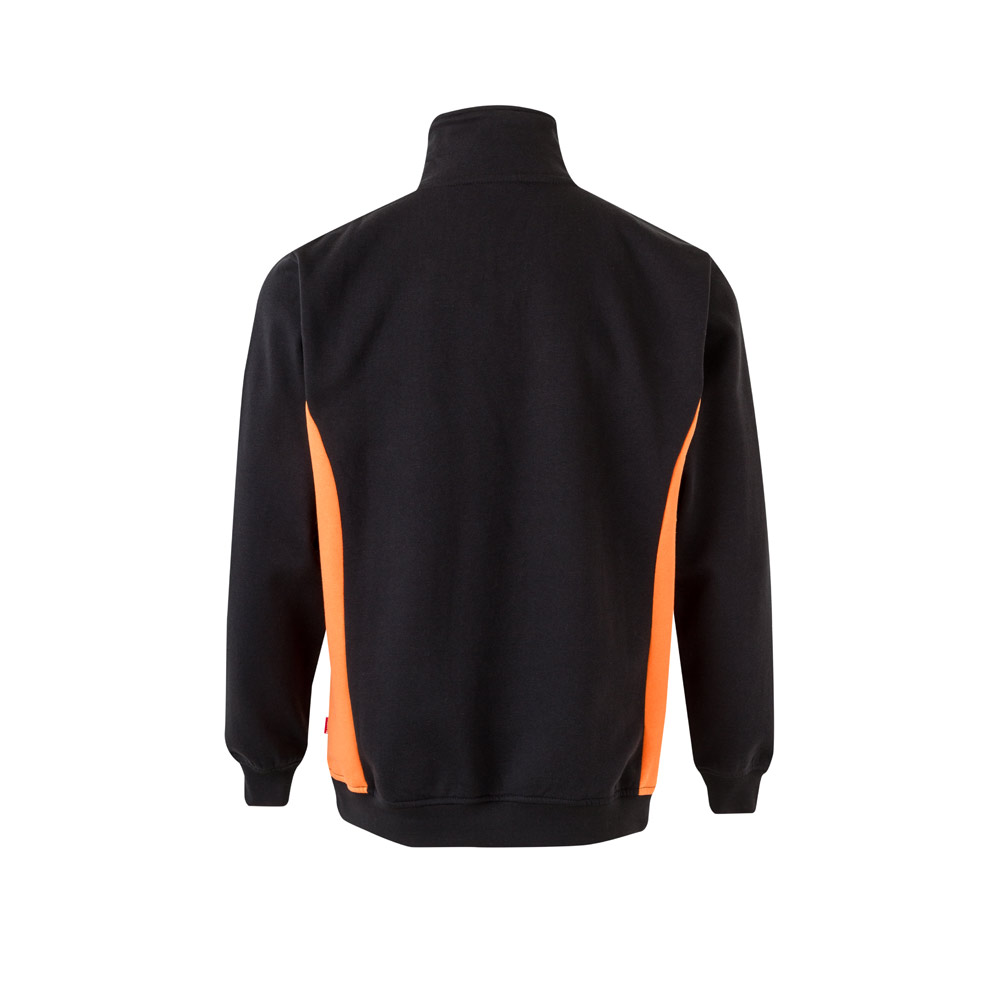 VL SVAROG. Two-tone terry sweatshirt (260g/m²), in polyester (65%) and cotton (35%)