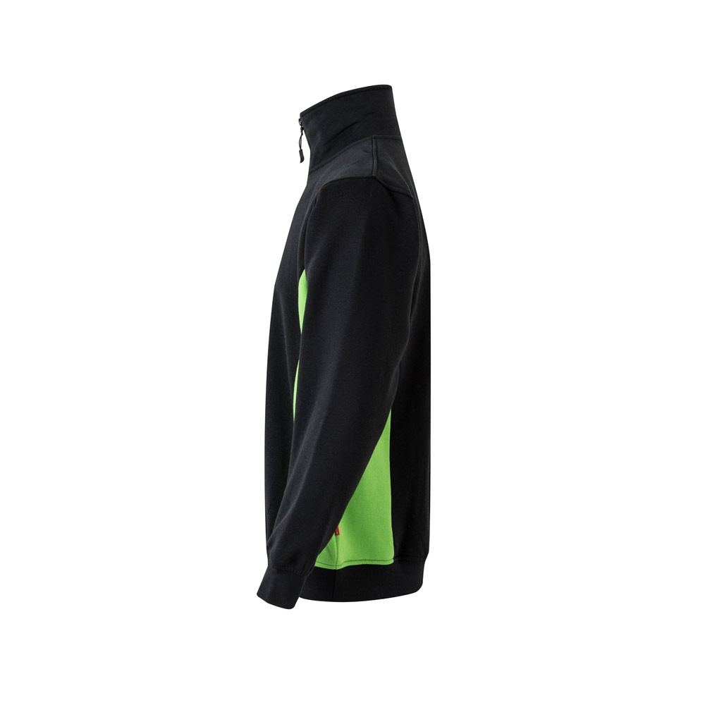 VL SVAROG. Two-tone terry sweatshirt (260g/m²), in polyester (65%) and cotton (35%)