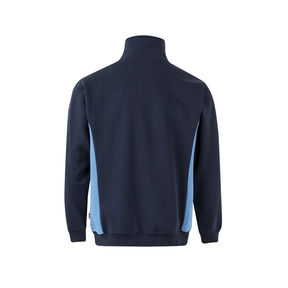 VL SVAROG. Two-tone terry sweatshirt (260g/m²), in polyester (65%) and cotton (35%)
