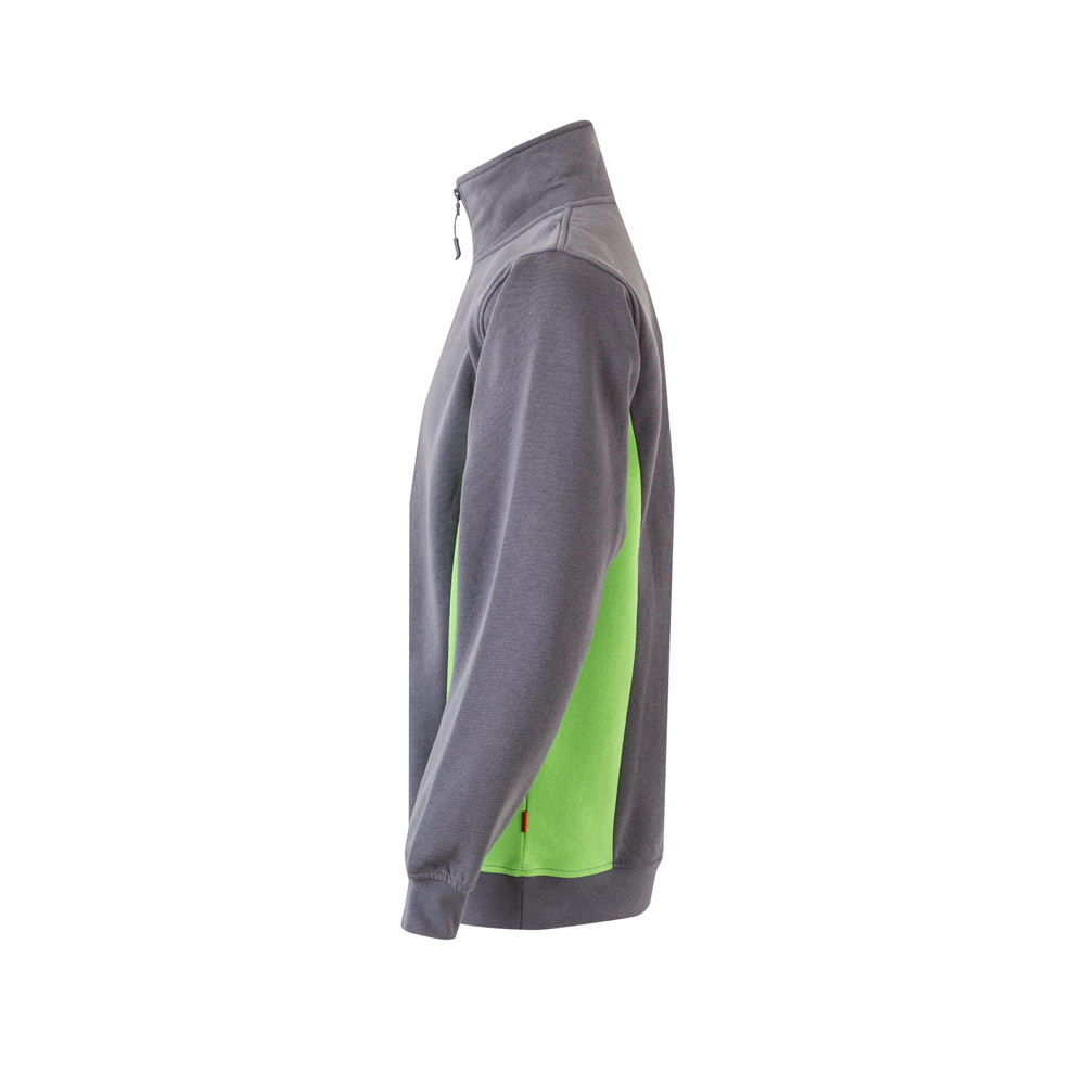 VL SVAROG. Two-tone terry sweatshirt (260g/m²), in polyester (65%) and cotton (35%)