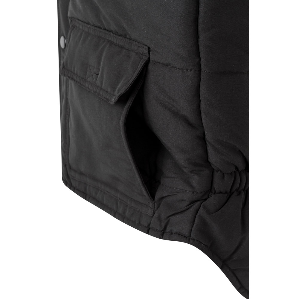 VL MEFITIS. Multi-pocket padded vest (220g/m²), in polyester (100%)