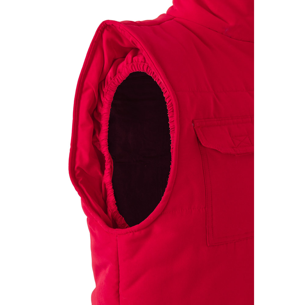 VL MEFITIS. Multi-pocket padded vest (220g/m²), in polyester (100%)