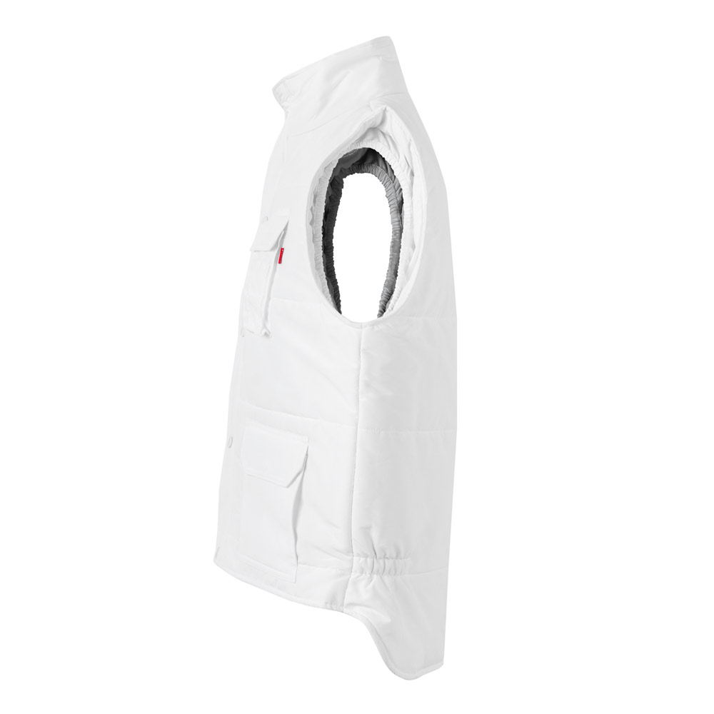 VL MEFITIS. Multi-pocket padded vest (220g/m²), in polyester (100%)