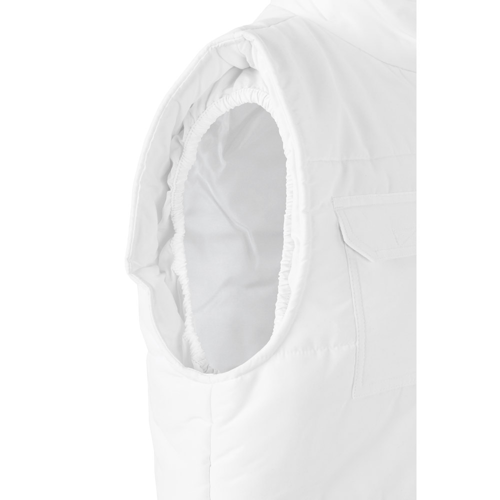 VL MEFITIS. Multi-pocket padded vest (220g/m²), in polyester (100%)