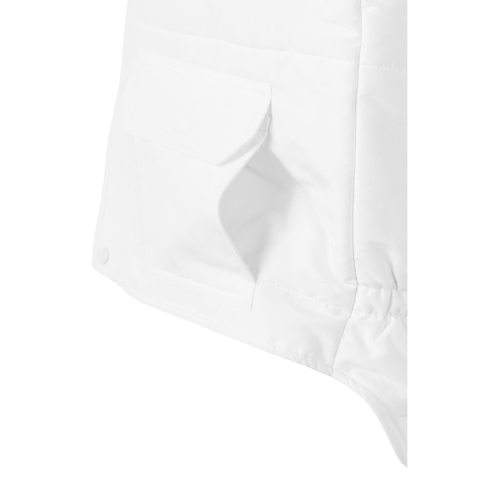 VL MEFITIS. Multi-pocket padded vest (220g/m²), in polyester (100%)