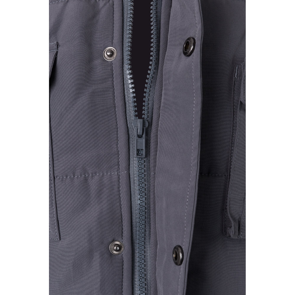 VL MEFITIS. Multi-pocket padded vest (220g/m²), in polyester (100%)