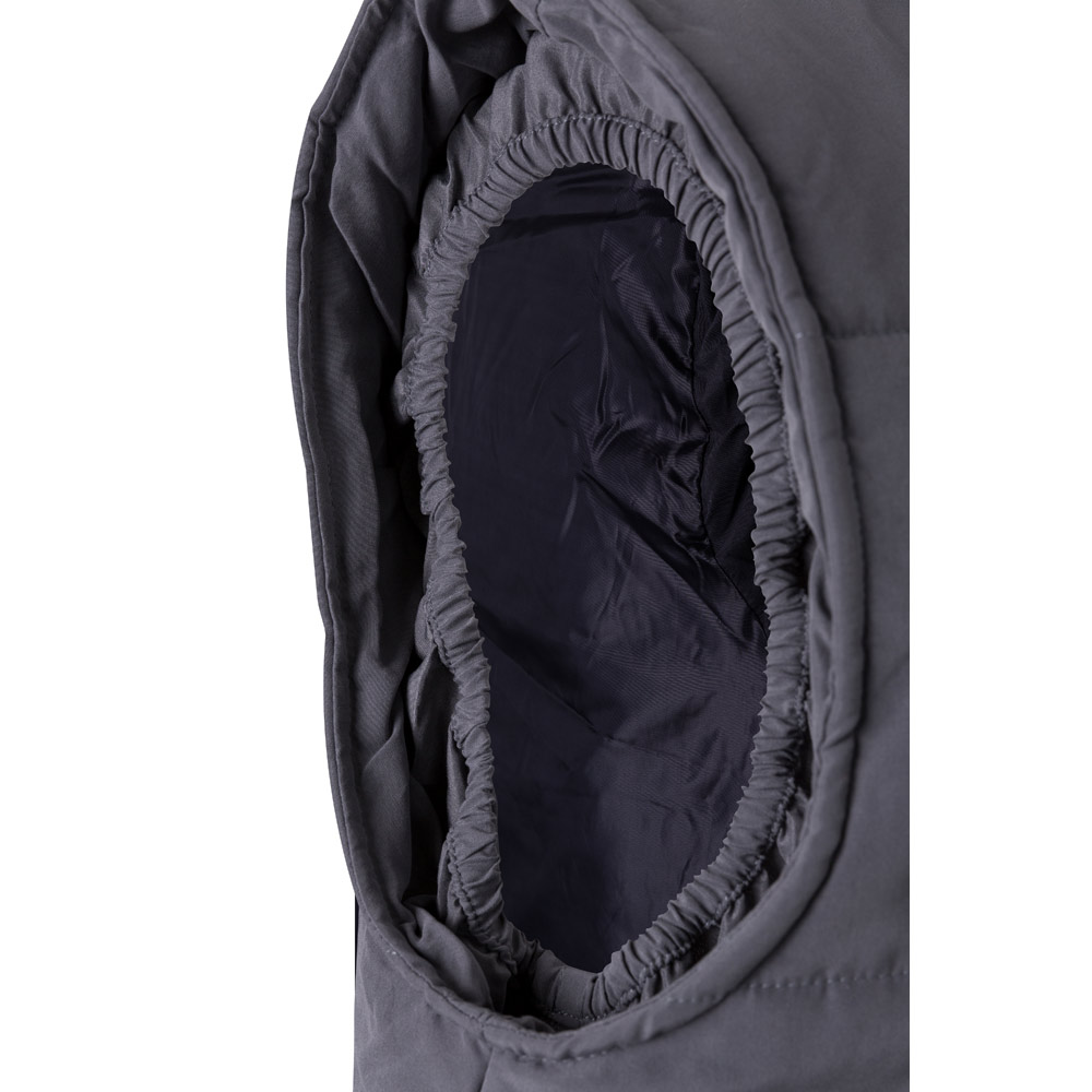 VL MEFITIS. Multi-pocket padded vest (220g/m²), in polyester (100%)