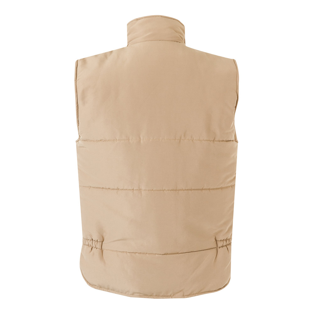 VL MEFITIS. Multi-pocket padded vest (220g/m²), in polyester (100%)