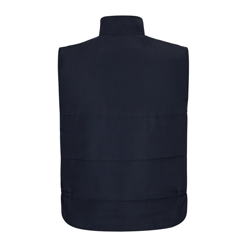 VL DIANA. Padded vest (220g/m²), reversible and multi-pocket, in polyester (100%), with zip fastening and reversible puller