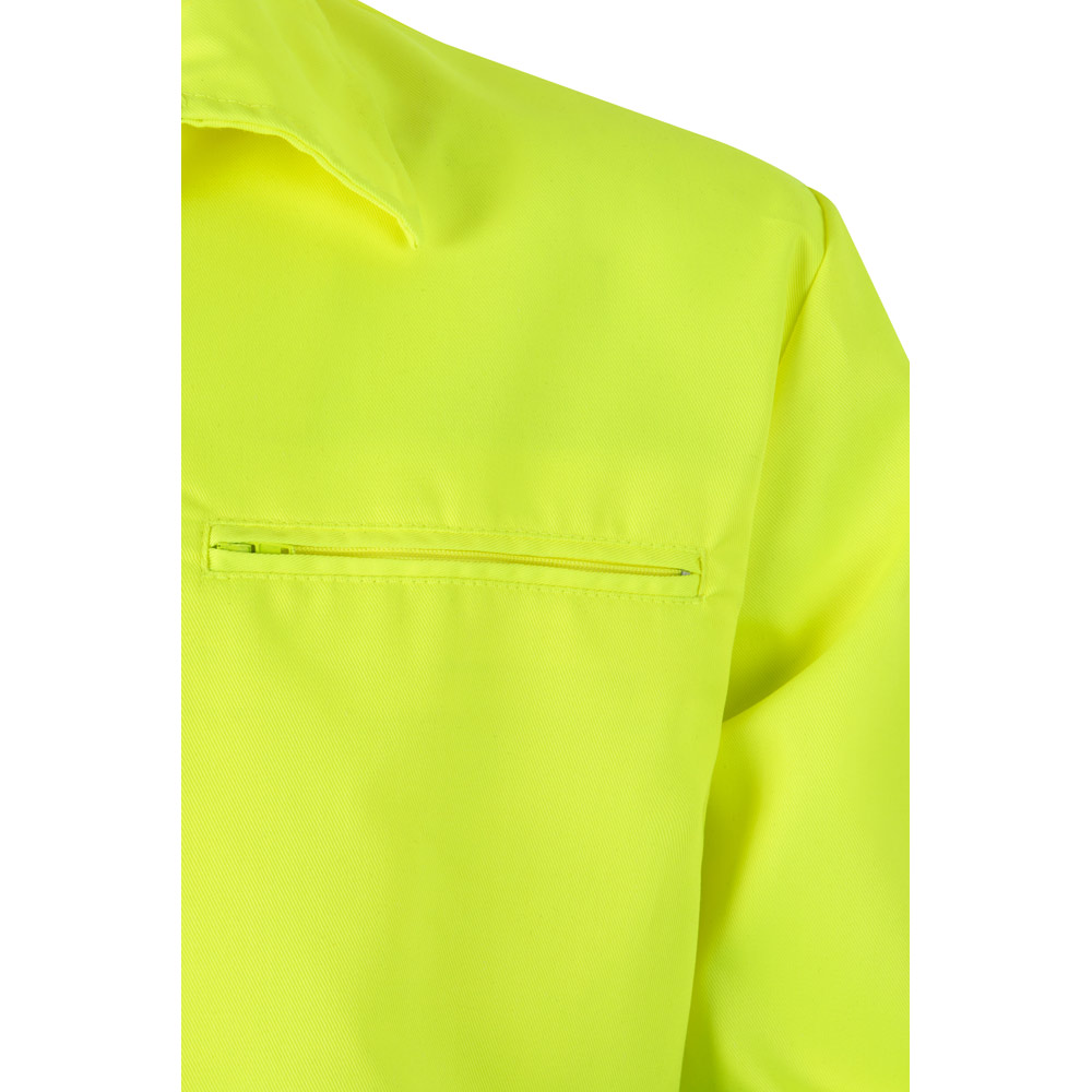 VL NEPTUNE. Two-tone twill jacket (210g/m²) in polyester (80%) and cotton (20%)