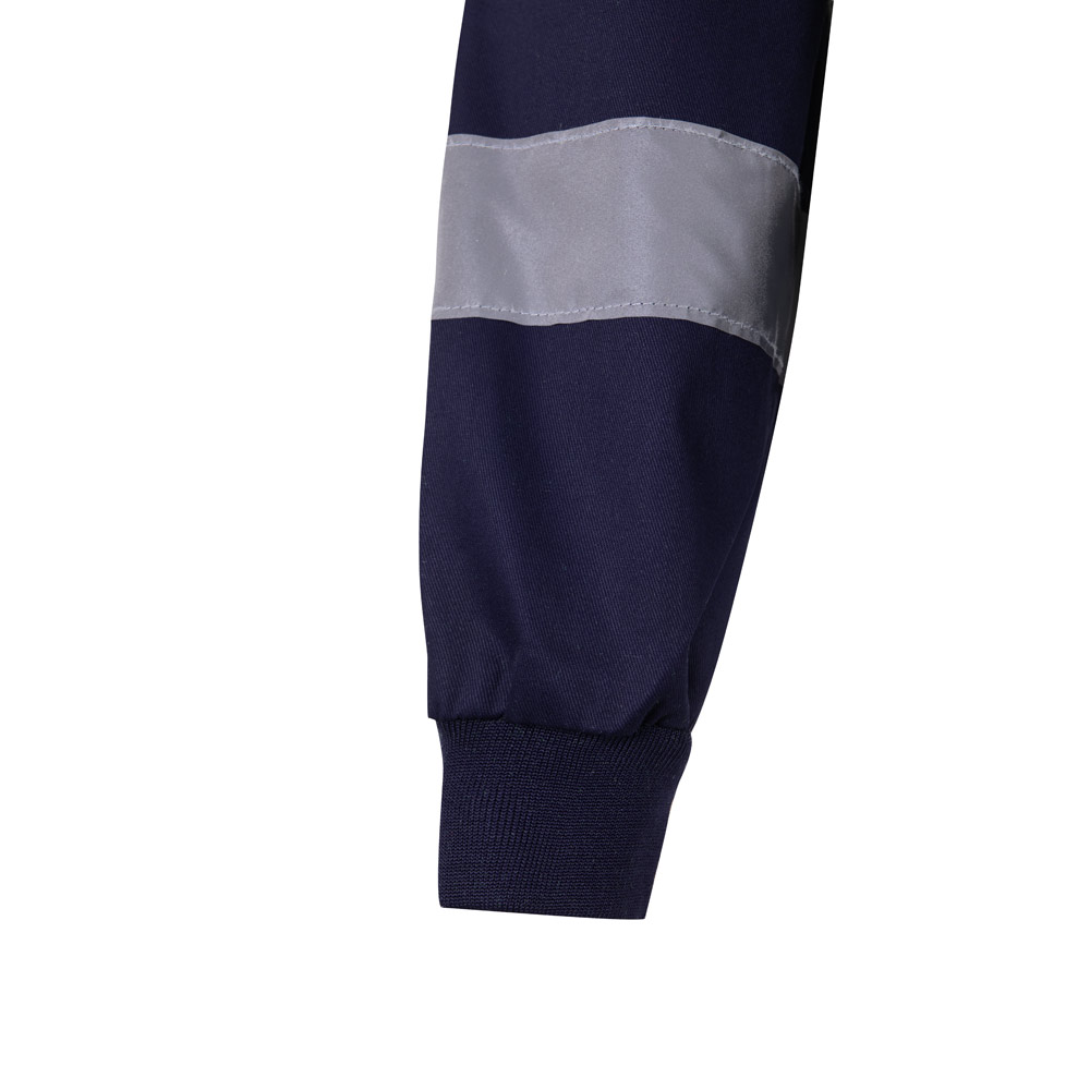 VL NEPTUNE. Two-tone twill jacket (210g/m²) in polyester (80%) and cotton (20%)
