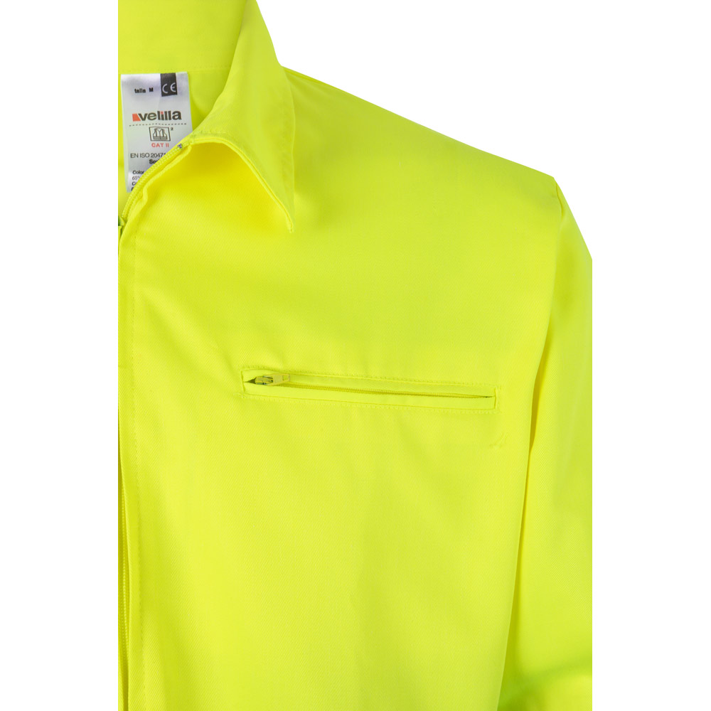 VL NEPTUNE. Two-tone twill jacket (210g/m²) in polyester (80%) and cotton (20%)