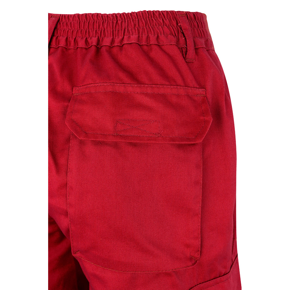 VL ATHENA. Two-tone twill trousers (210g/m²), lined, multi-pocket, in cotton (20%) and polyester (80%)