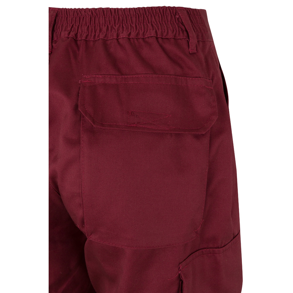VL ATHENA. Two-tone twill trousers (210g/m²), lined, multi-pocket, in cotton (20%) and polyester (80%)