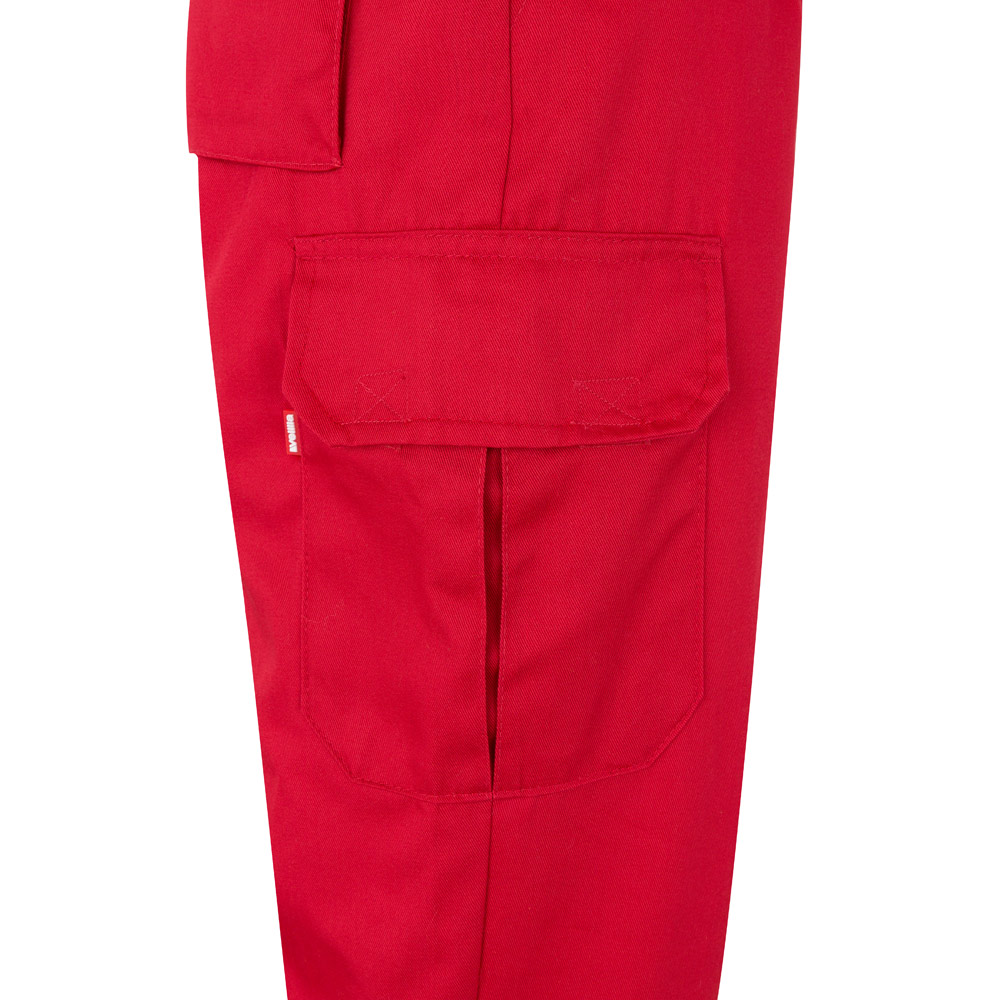 VL POSEIDON. Two-tone multi-pocket twill trousers (210g/m²), in cotton (20%) and polyester (80%)