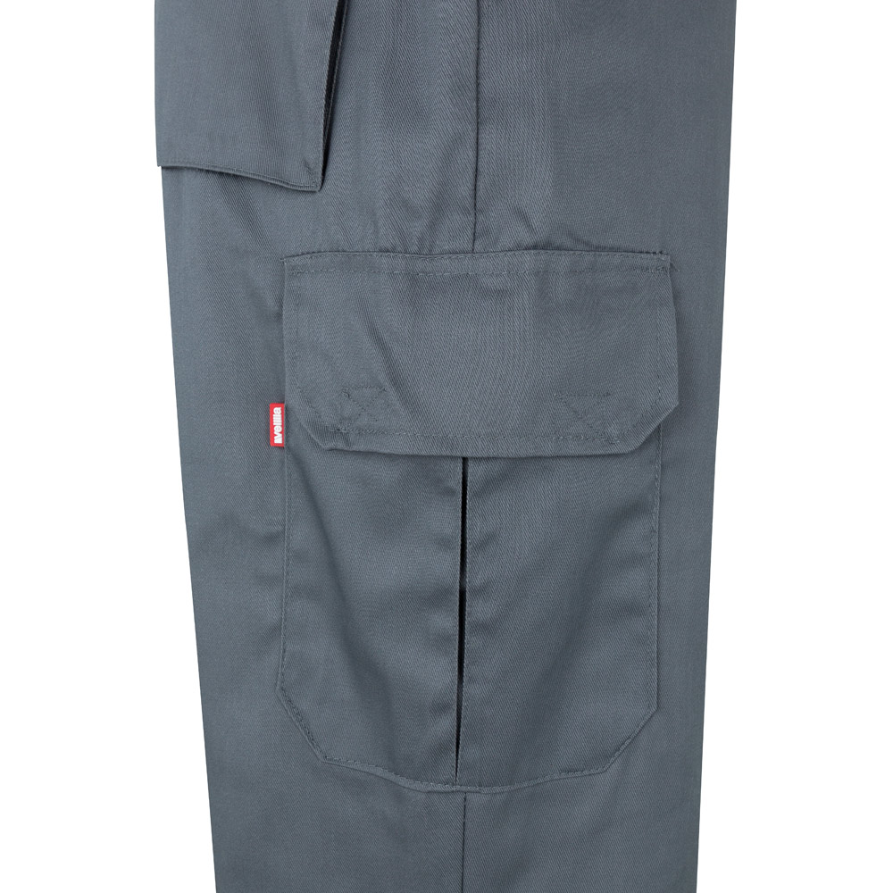VL POSEIDON. Two-tone multi-pocket twill trousers (210g/m²), in cotton (20%) and polyester (80%)