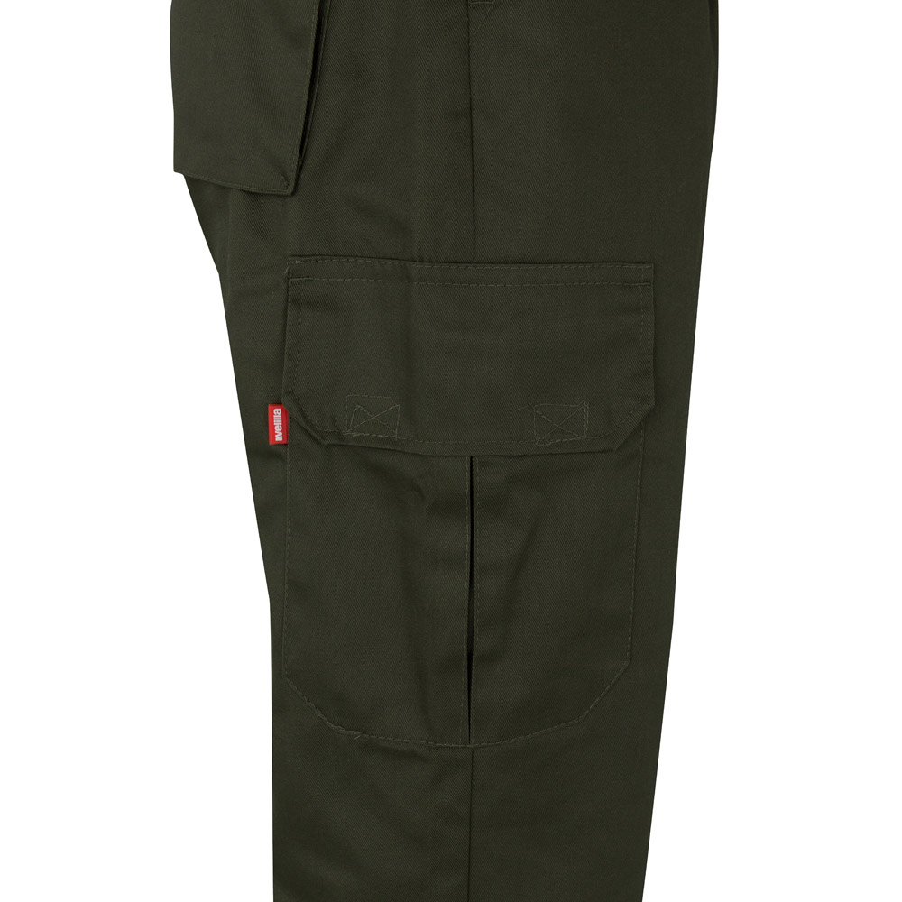 VL POSEIDON. Two-tone multi-pocket twill trousers (210g/m²), in cotton (20%) and polyester (80%)