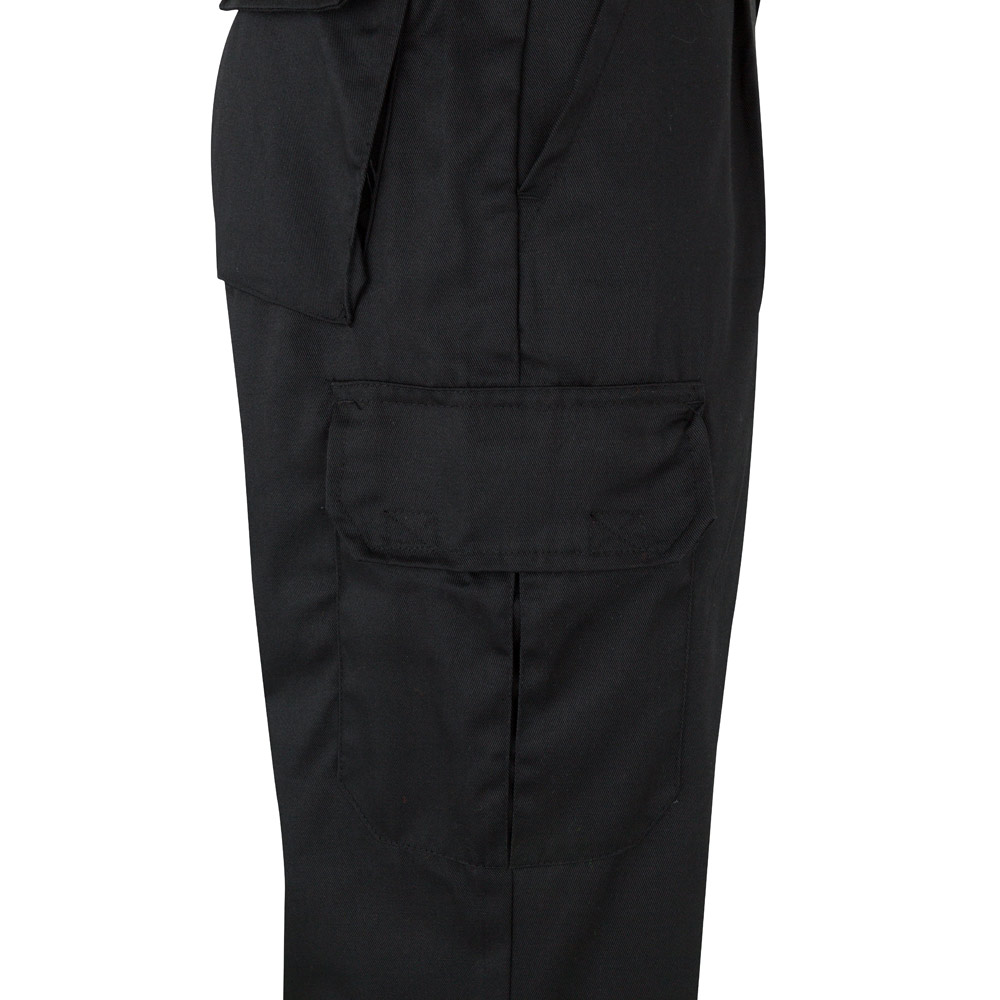 VL POSEIDON LARGE. Two-tone multi-pocket twill trousers (210g/m²), in cotton (20%) and polyester (80%)