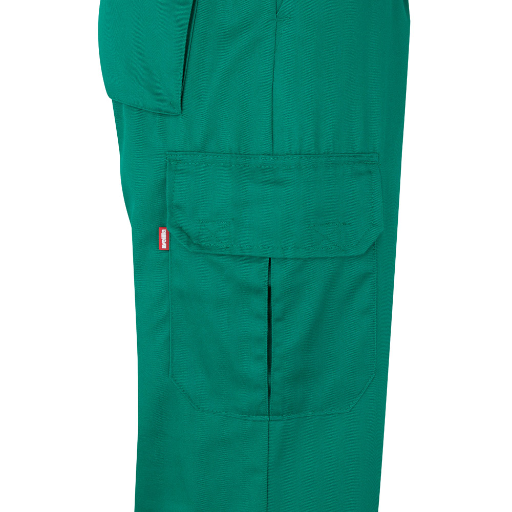 VL POSEIDON LARGE. Two-tone multi-pocket twill trousers (210g/m²), in cotton (20%) and polyester (80%)