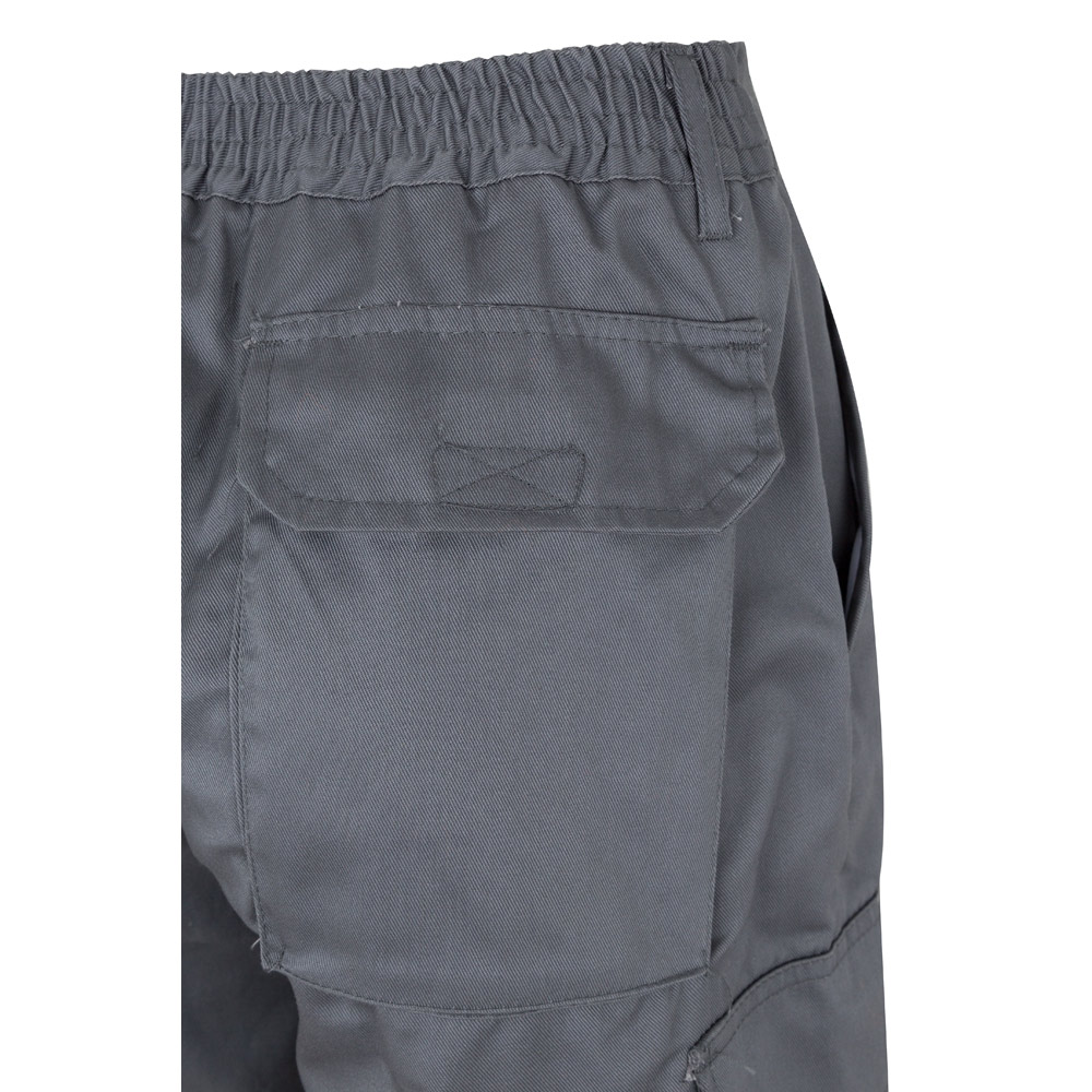 VL POSEIDON LARGE. Two-tone multi-pocket twill trousers (210g/m²), in cotton (20%) and polyester (80%)