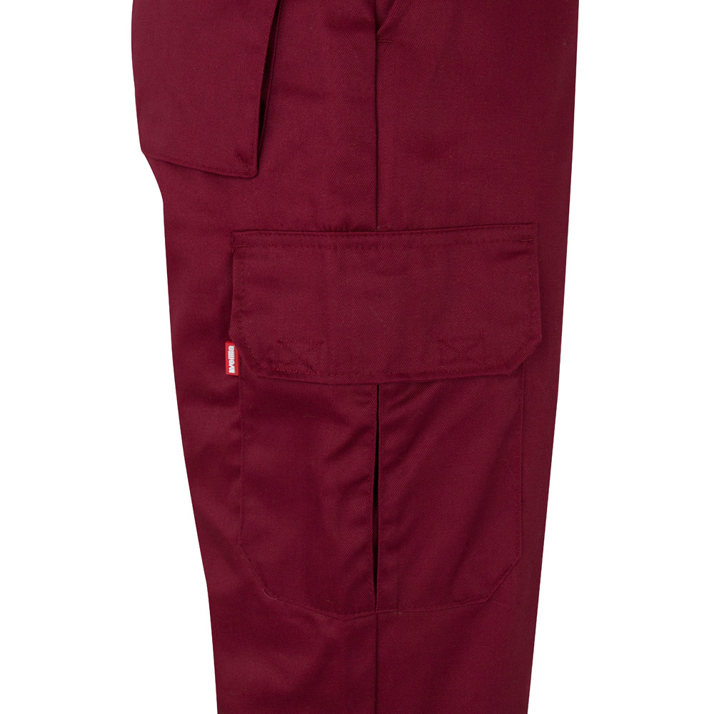 VL POSEIDON LARGE. Two-tone multi-pocket twill trousers (210g/m²), in cotton (20%) and polyester (80%)