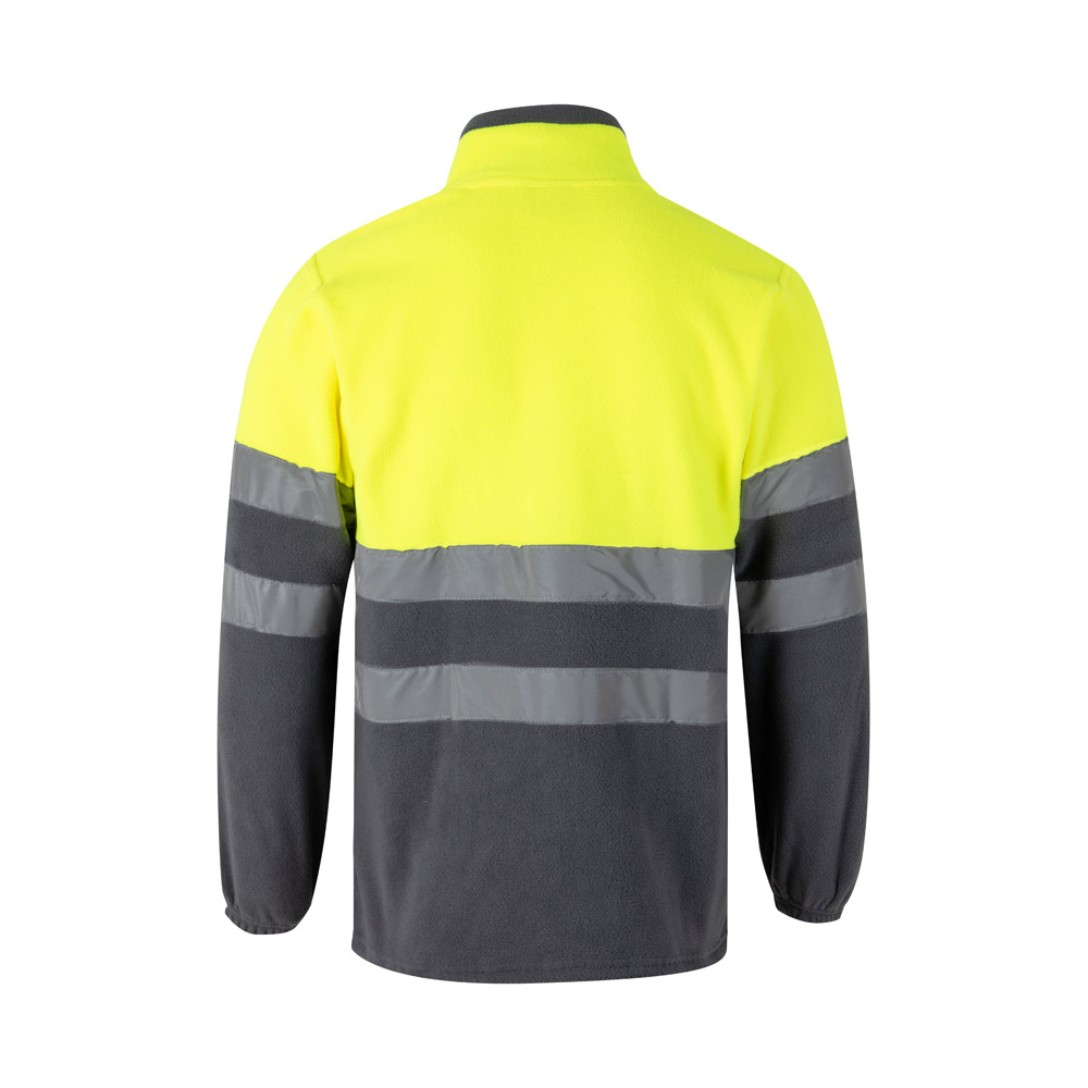 VL EROS. Two-tone fleece jacket (280g/m²), in polyester (100%)