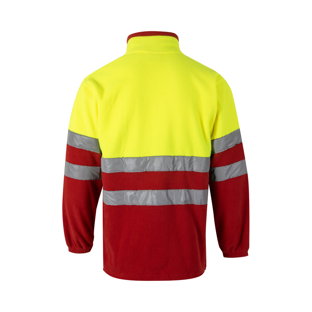 VL EROS LARGE. Two-tone fleece jacket (280g/m²), in polyester (100%)