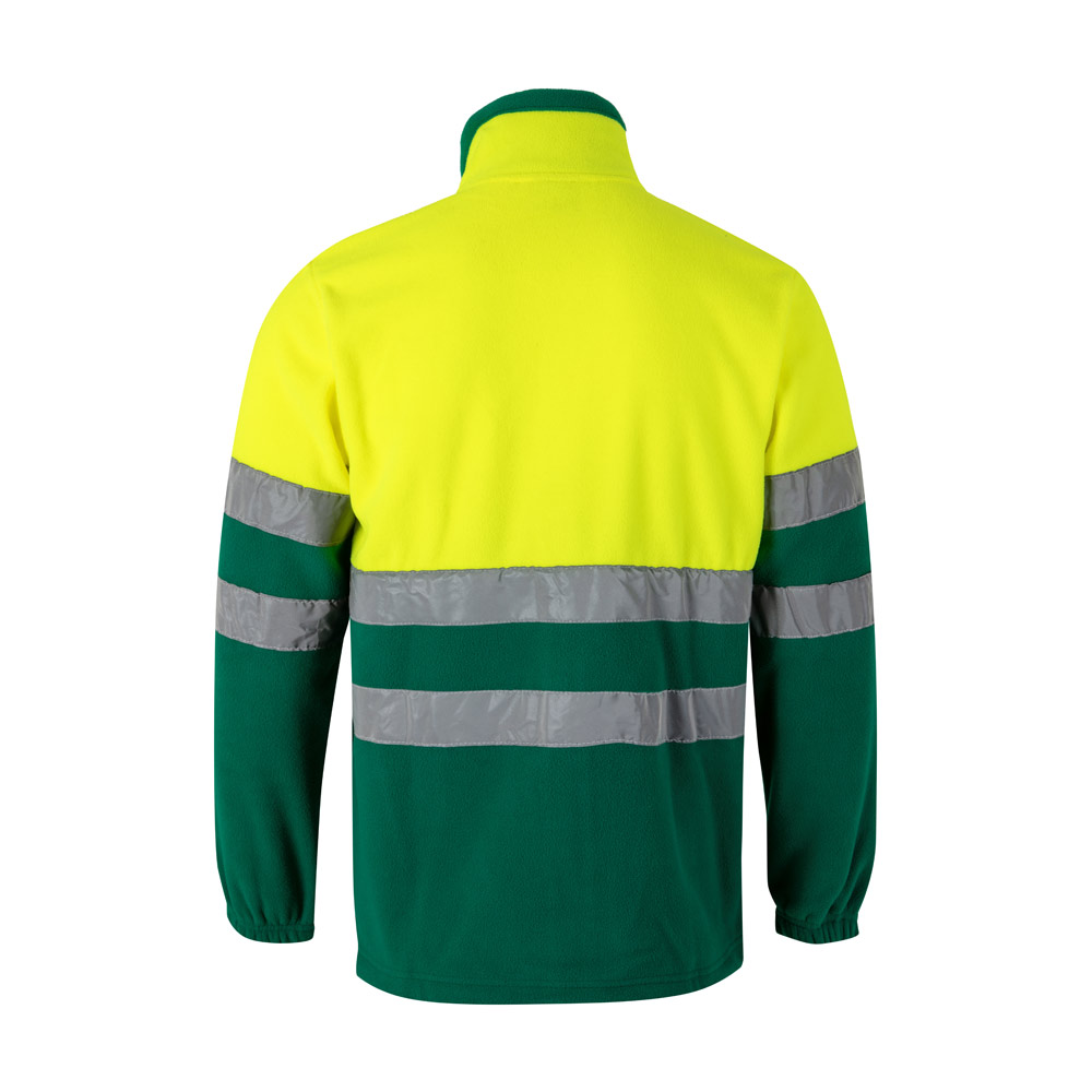 VL EROS LARGE. Two-tone fleece jacket (280g/m²), in polyester (100%)