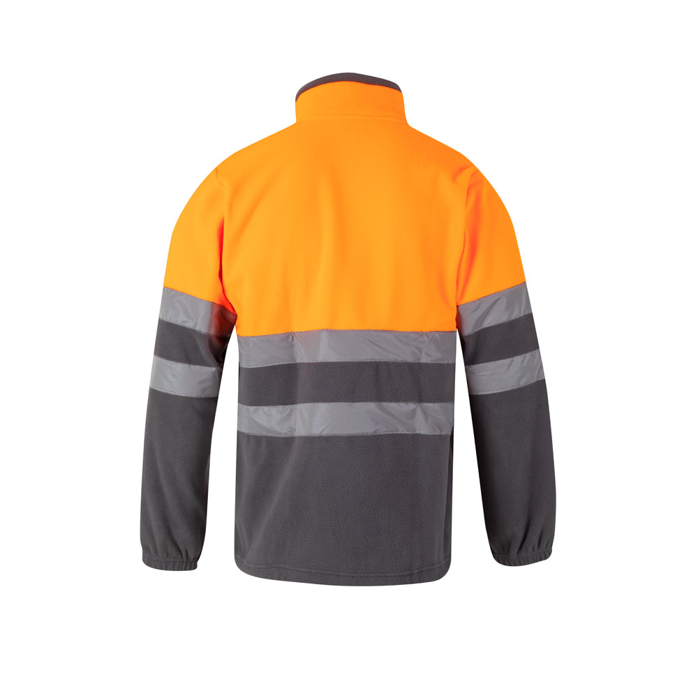 VL EROS LARGE. Two-tone fleece jacket (280g/m²), in polyester (100%)