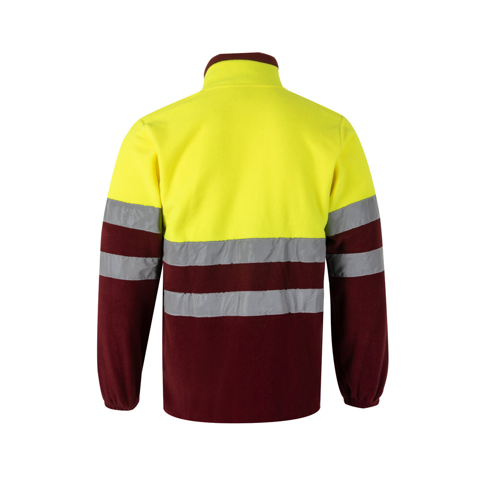 VL EROS LARGE. Two-tone fleece jacket (280g/m²), in polyester (100%)