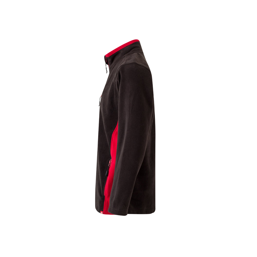 VL GERAS. Two-tone fleece jacket (220g/m²) in polyester (100%)