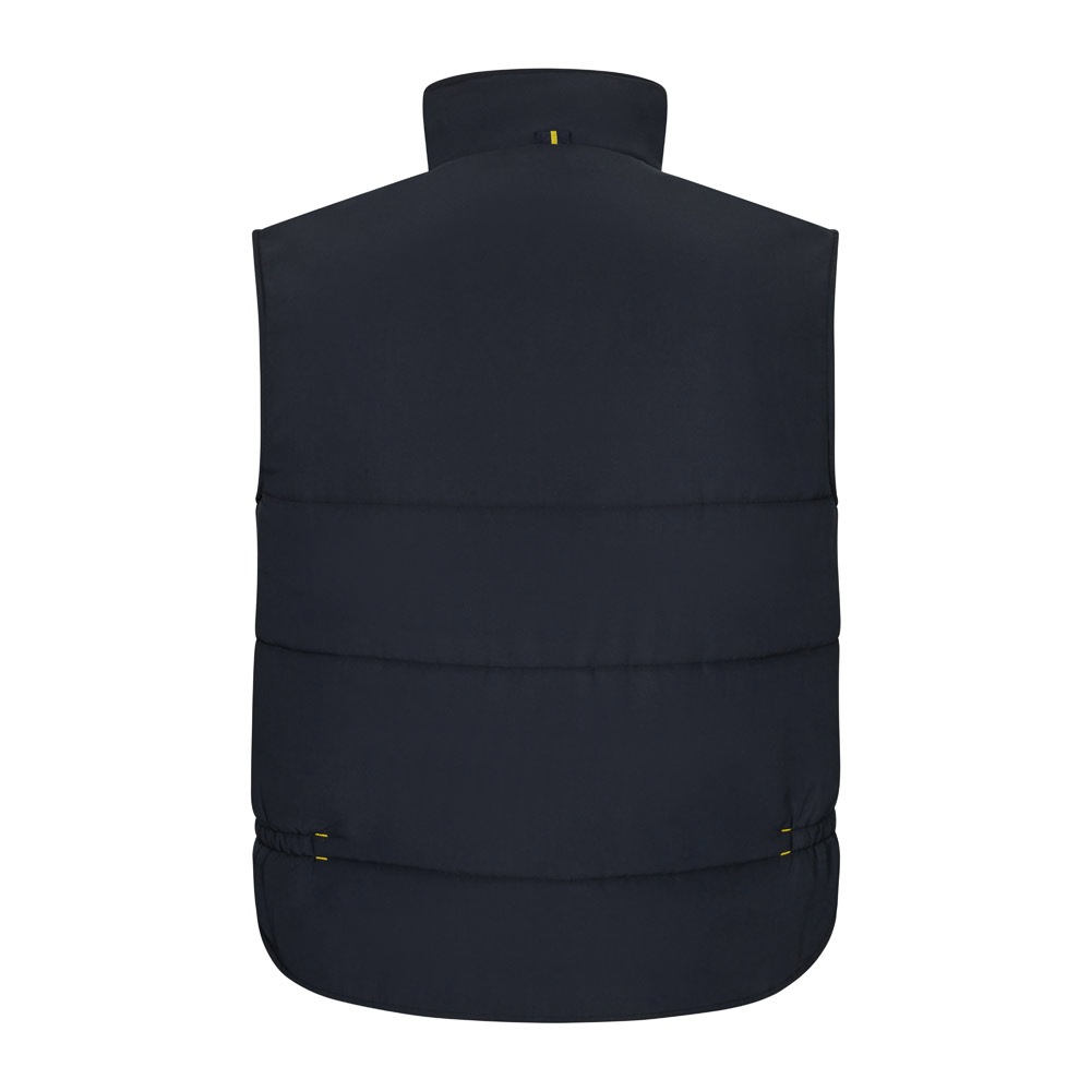 VL NERGAL. Padded vest, two-tone, multi-pocket (120g/m²), in polyester (100%)