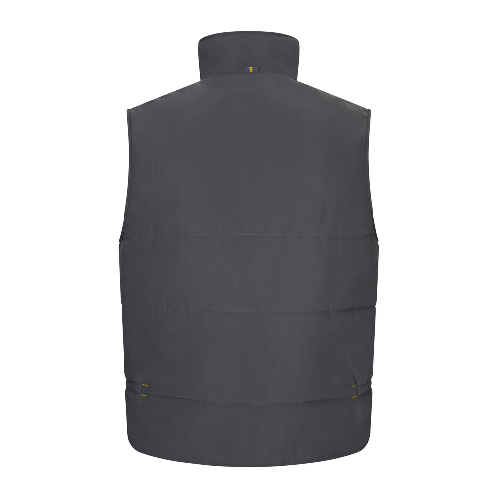 VL NERGAL. Padded vest, two-tone, multi-pocket (120g/m²), in polyester (100%)