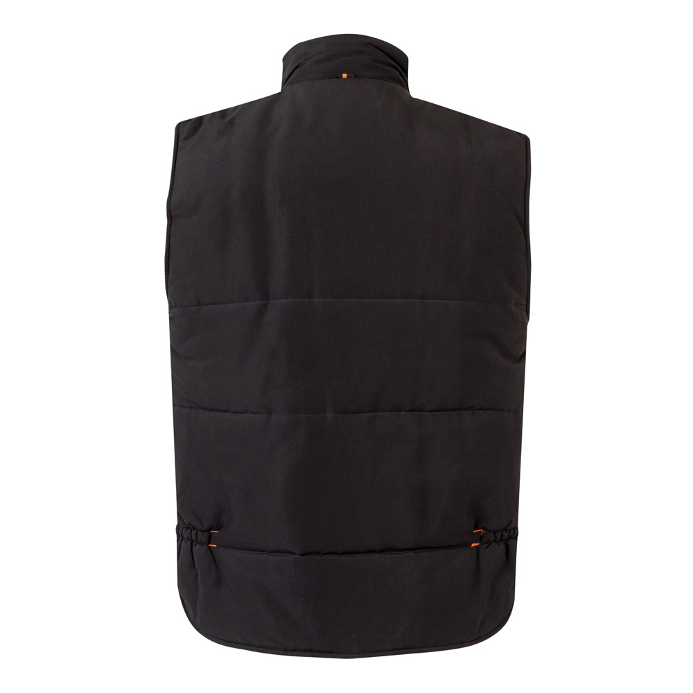 VL NERGAL. Padded vest, two-tone, multi-pocket (120g/m²), in polyester (100%)
