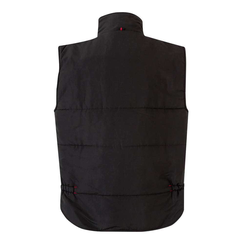 VL NERGAL. Padded vest, two-tone, multi-pocket (120g/m²), in polyester (100%)