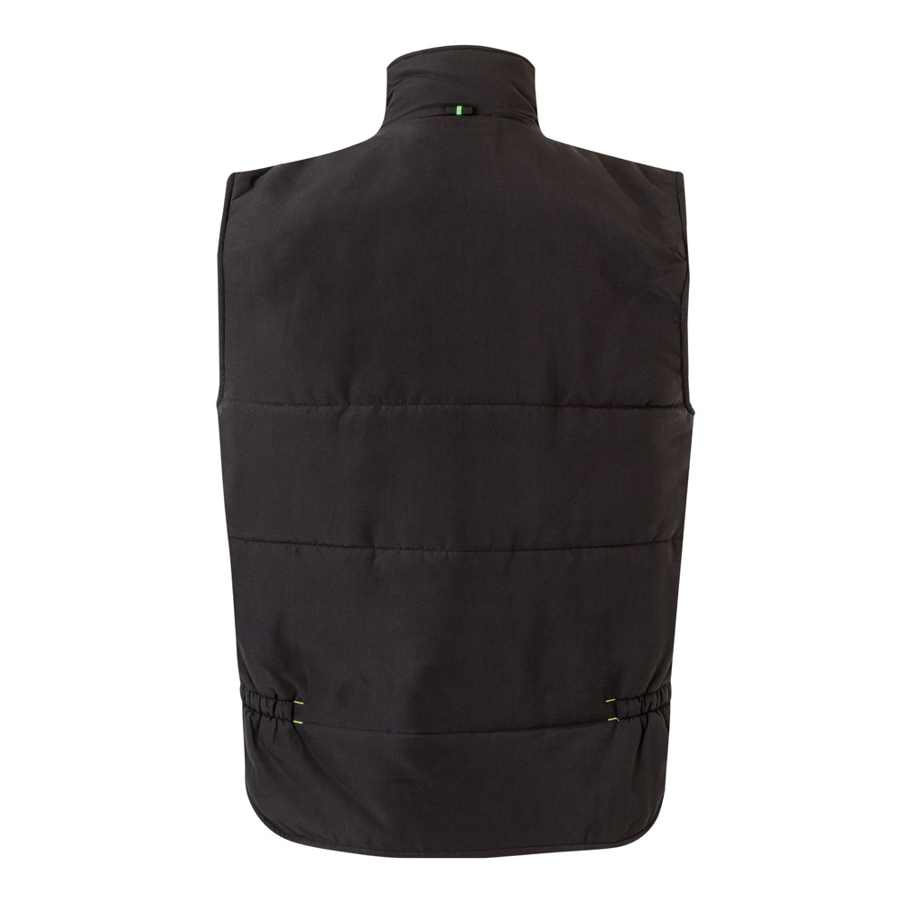 VL NERGAL. Padded vest, two-tone, multi-pocket (120g/m²), in polyester (100%)
