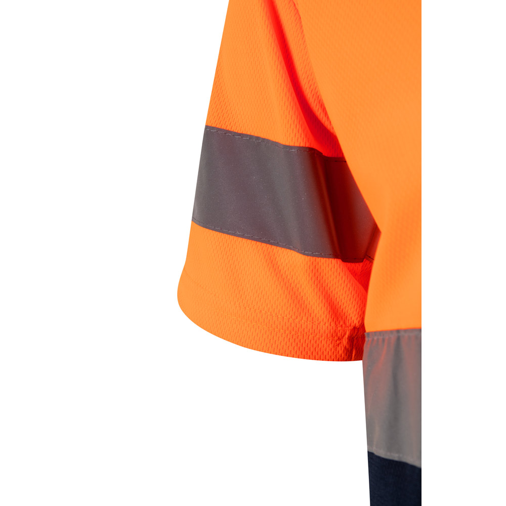 VL BRAHMA LARGE. Two-tone bird-eye technical T-shirt (140g/m²), in polyester (100%)