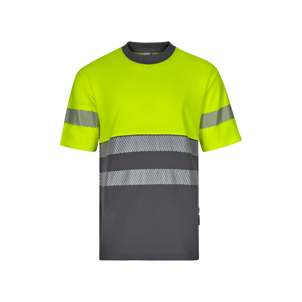 VL BASTET. Two-tone piqué T-shirt (150g/m²), in cotton (55%) and polyester (45%)