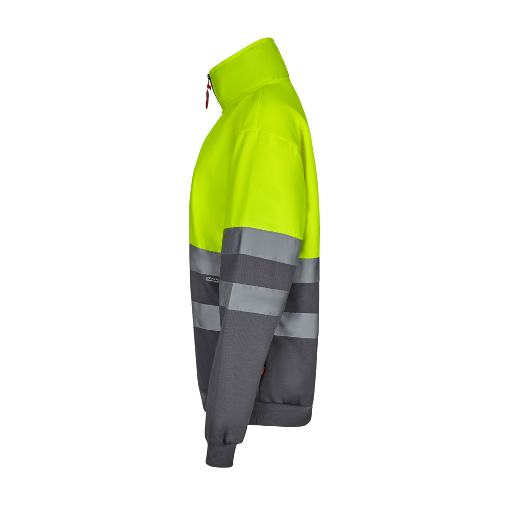 VL THOR. Two-tone sweatshirt (300g/m²) in polyester fleece (100%)