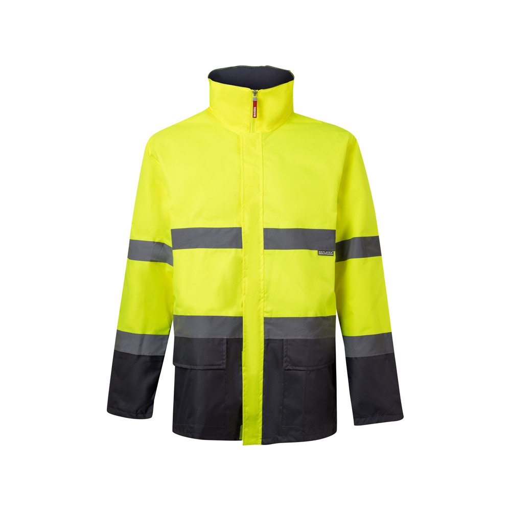 VL THEMIS. Two-tone parka (190g/m²), in polyester (100%), with PU coating