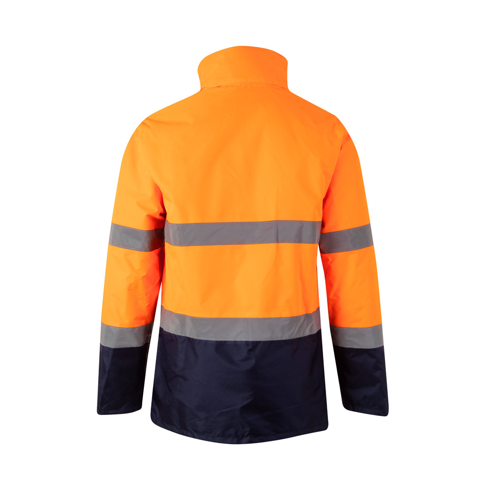 VL THEMIS. Two-tone parka (190g/m²), in polyester (100%), with PU coating