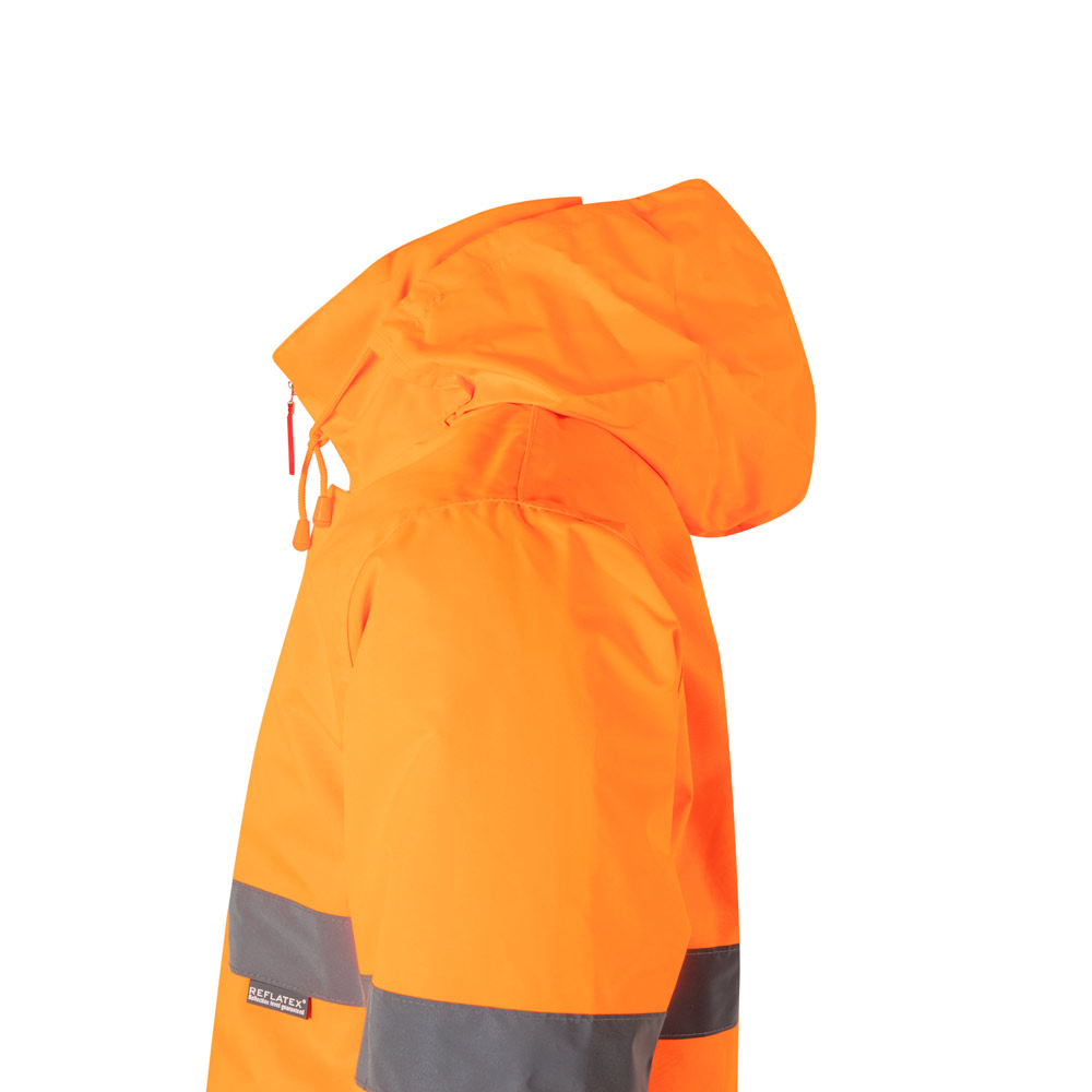 VL THEMIS LARGE. Two-tone parka (190g/m²), in polyester (100%), with PU coating