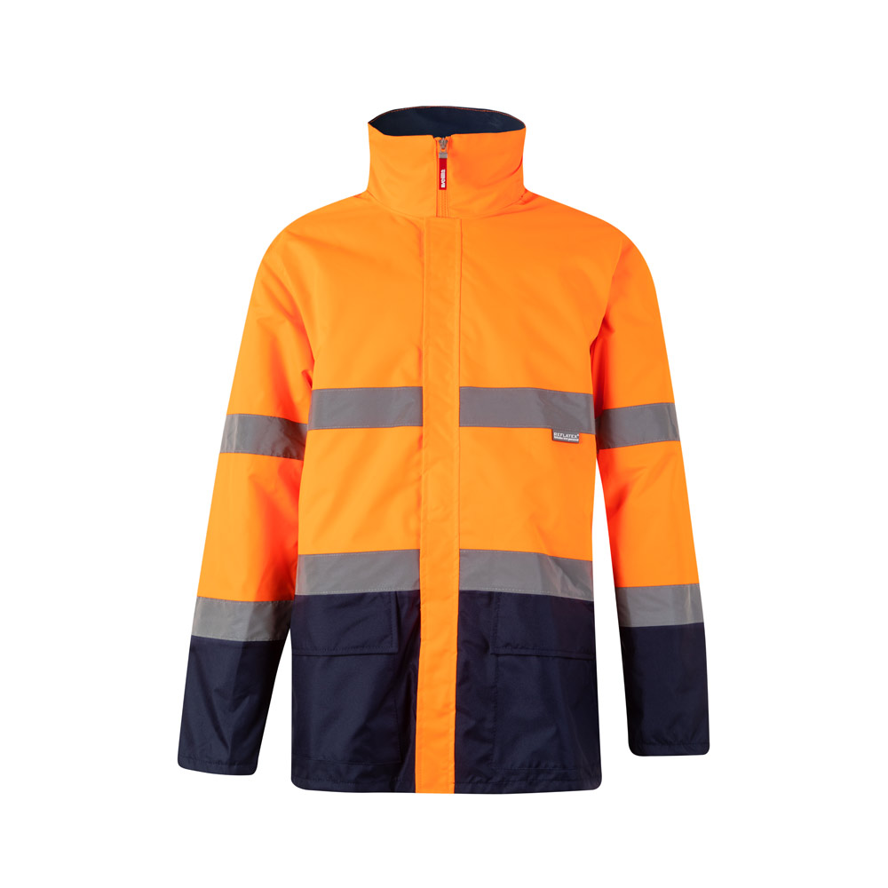 VL THEMIS LARGE. Two-tone parka (190g/m²), in polyester (100%), with PU coating