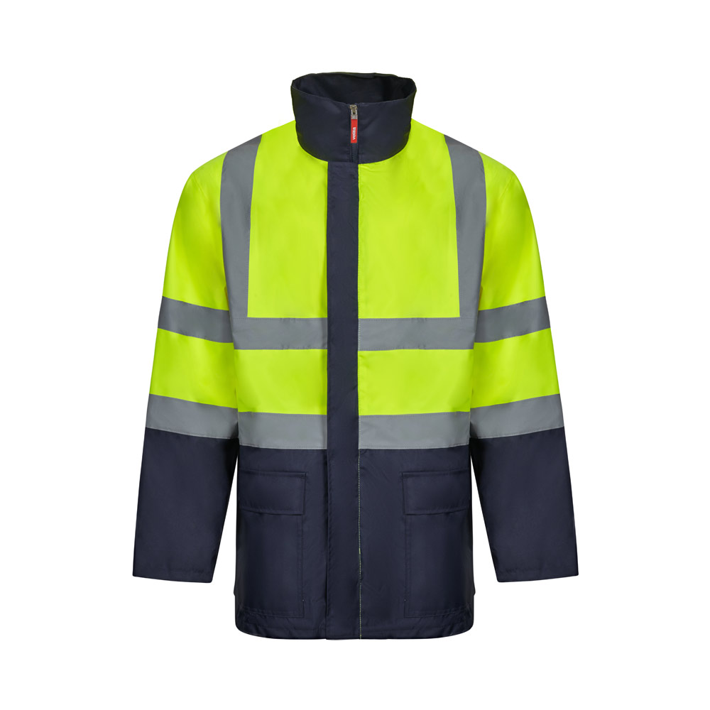 VL JUNO. Two-tone 4-in-1 parka (180g/m²), in polyester (100%) with PU coating