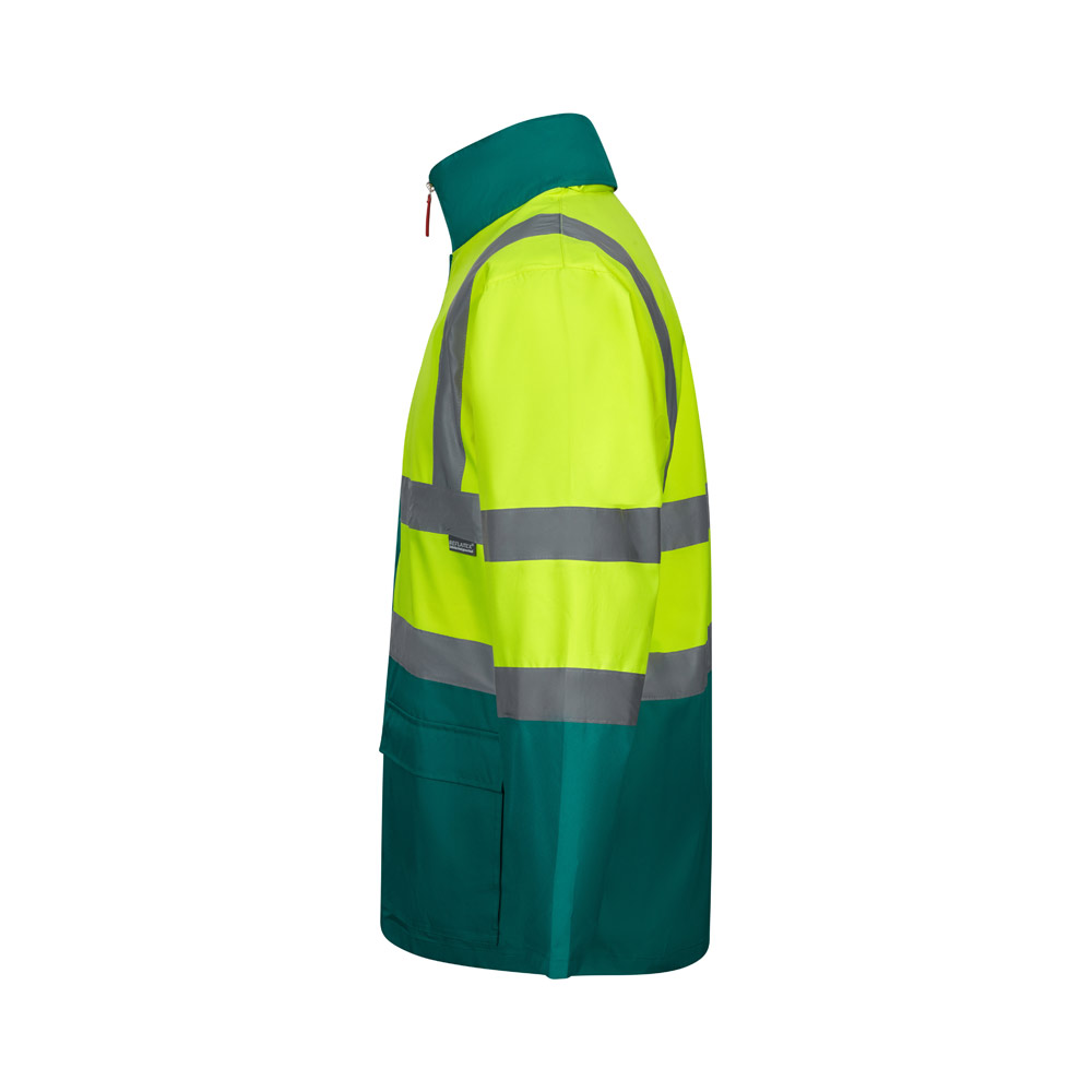 VL JUNO LARGE. Two-tone 4-in-1 parka (180g/m²), in polyester (100%) with PU coating