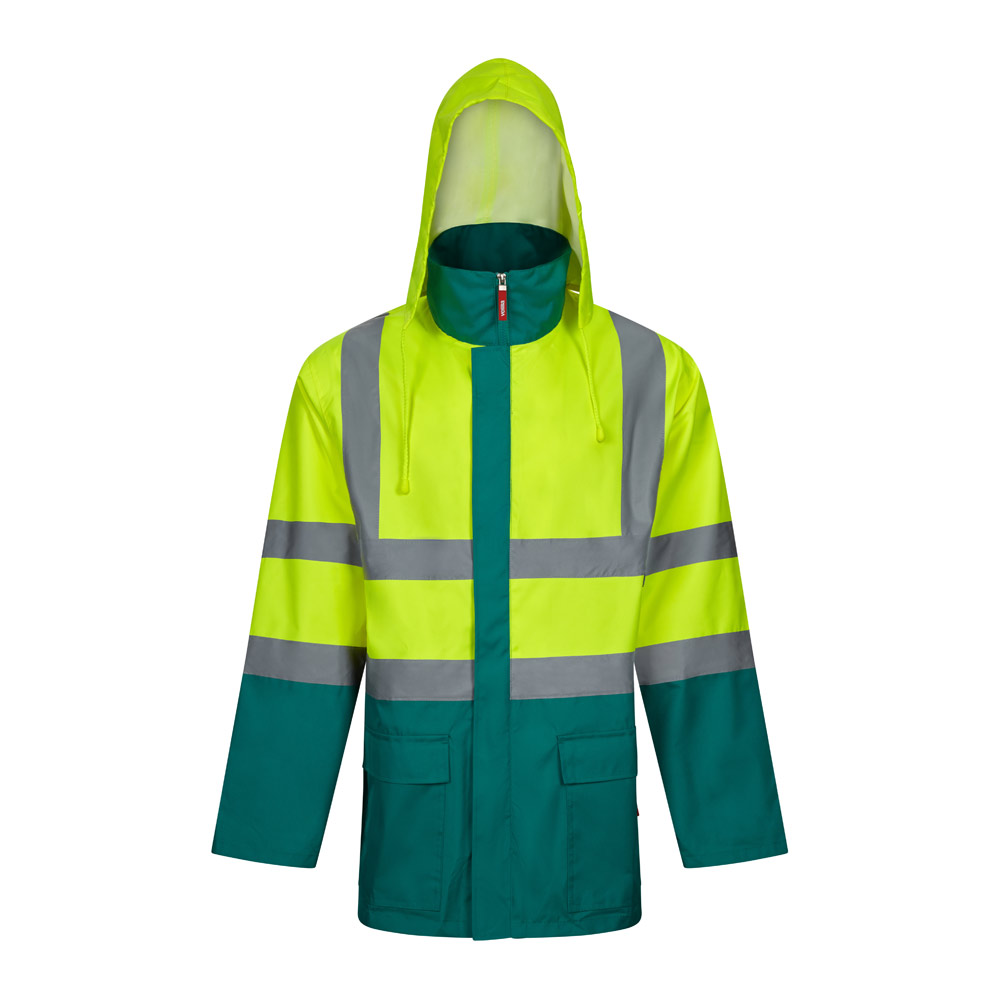 VL JUNO LARGE. Two-tone 4-in-1 parka (180g/m²), in polyester (100%) with PU coating